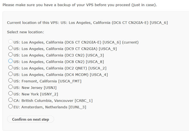 DC6 CN2 GIA 可更换机房