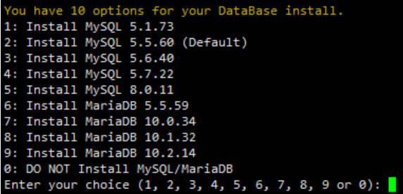 LNMP 一键包安装部署WEB环境过程