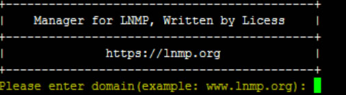 lnmp 安装站点建站过程